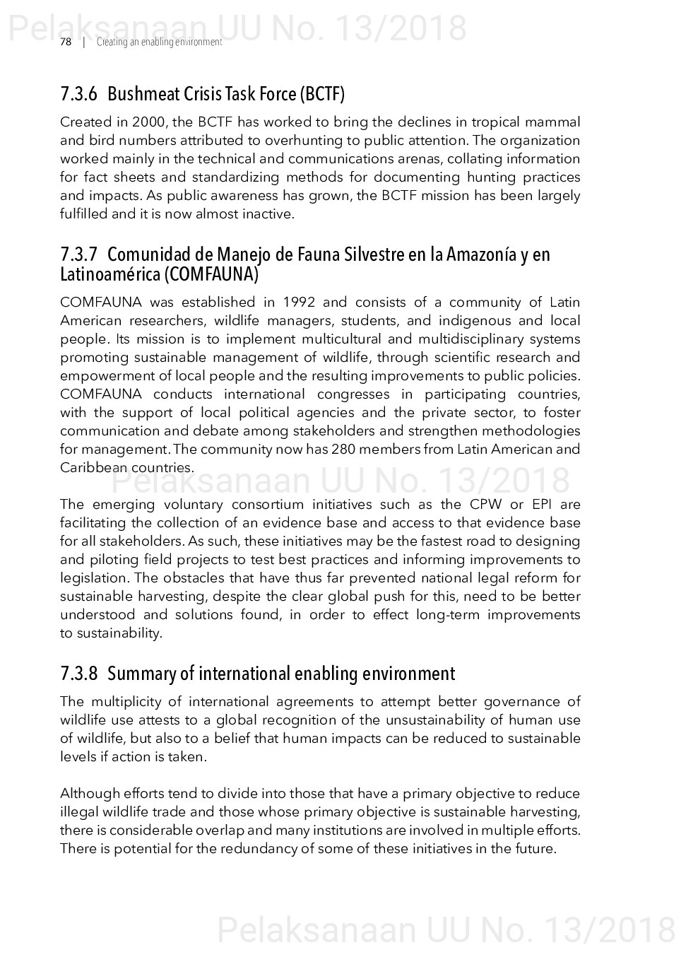 Toward a sustainable, participatory and inclusive wild meat sector [sumber elektronis]