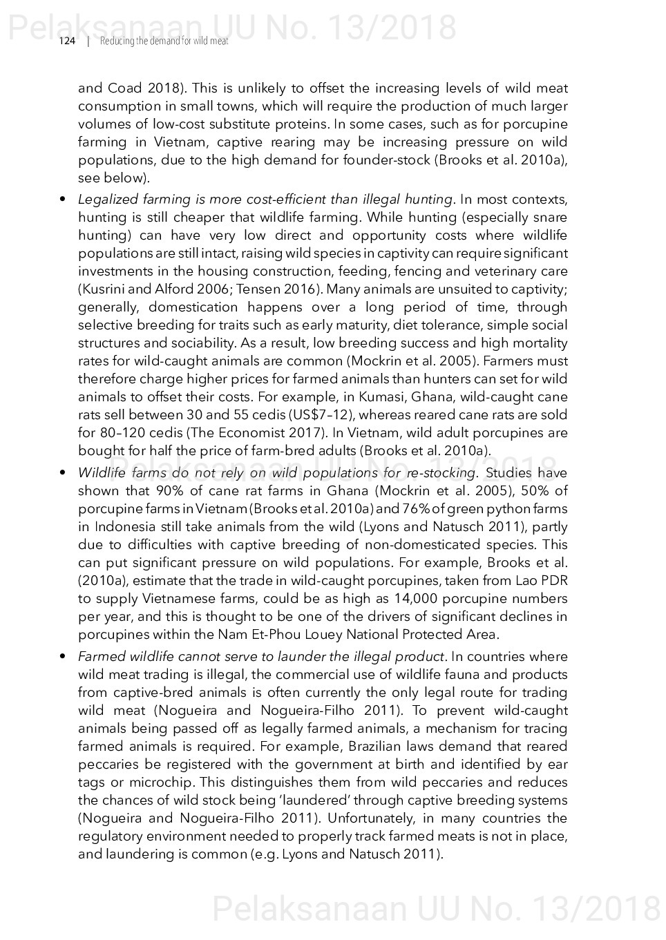 Toward a sustainable, participatory and inclusive wild meat sector [sumber elektronis]