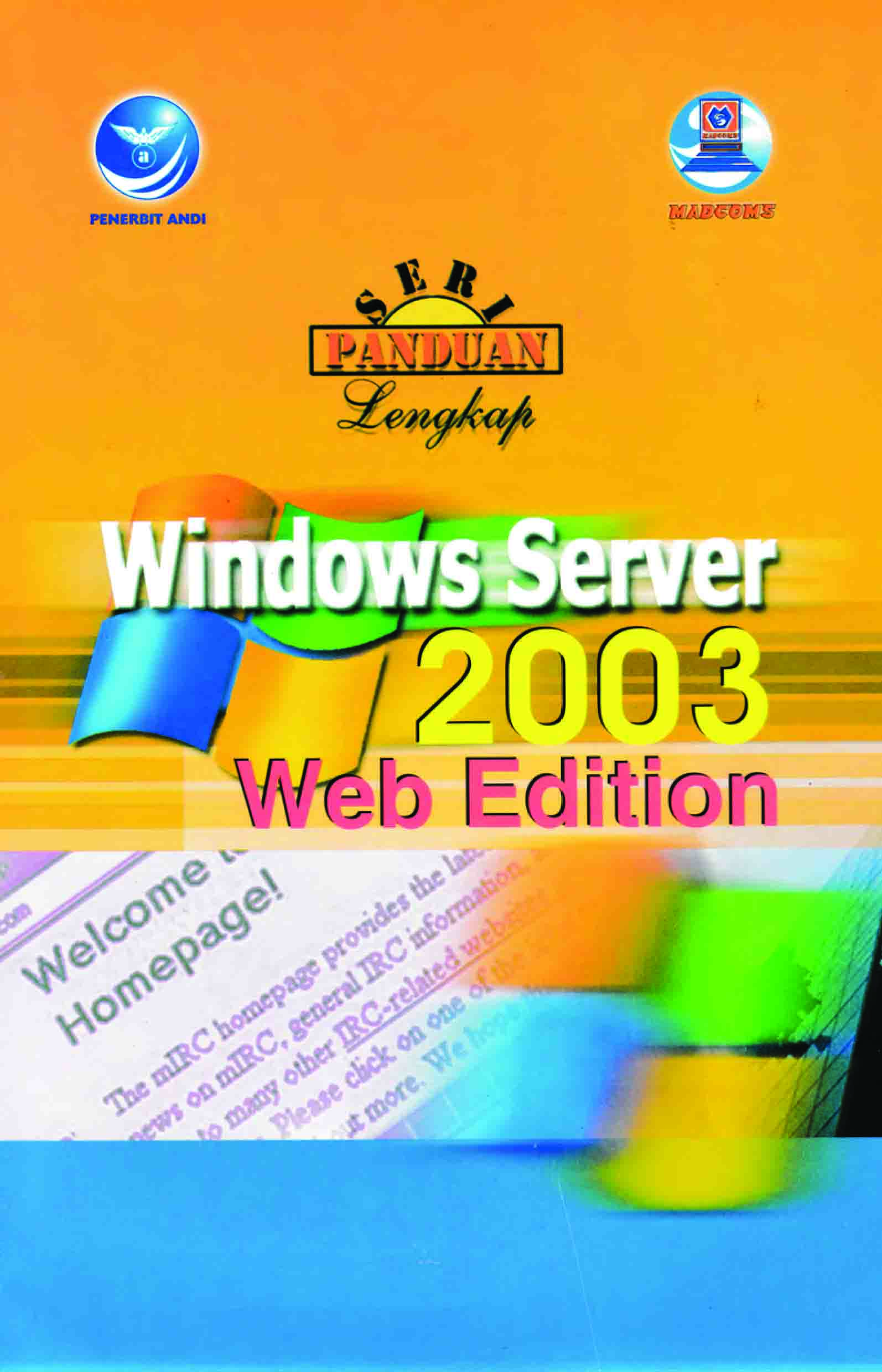 Windows server 2003 web edition [sumber elektronis]